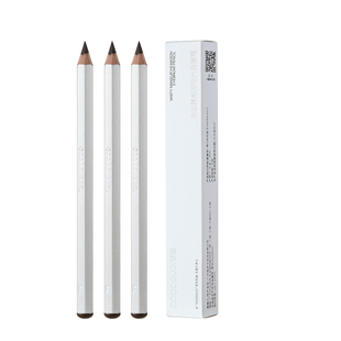 古迪六角铅笔眉笔女根根分明防水防汗持久不晕妆自然野生眉毛笔