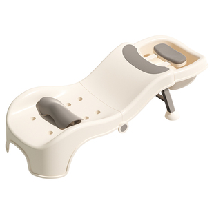 小沐马洗头躺椅儿童洗头神器可折叠家用小孩洗头床大号婴儿洗头凳