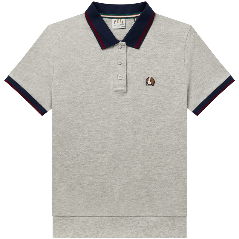 【专柜正品】Hazzys哈吉斯polo衫女春夏休闲短袖T恤上衣