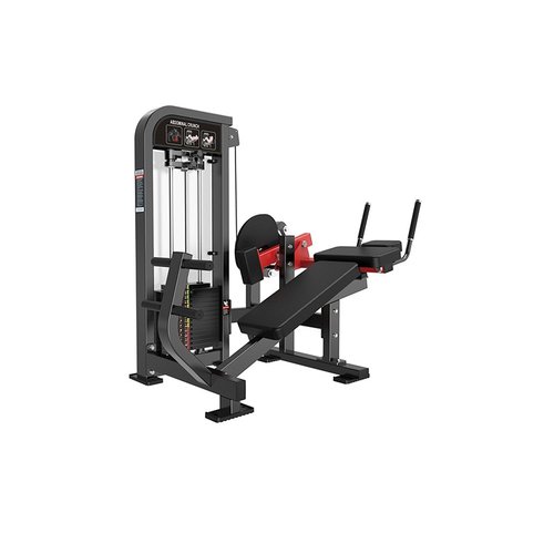 豪迈系列健身器材肩部训练器卧式曲腿大腿内外侧全套大型健身器械