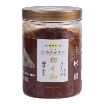 绍丰和中华老字号郫县豆瓣酱500g川菜豆瓣酱1年陈酿纯手工