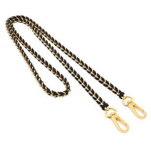 适用lv穿皮链条五合一达芙妮黑色装饰链腋下斜挎包包链子配件单买