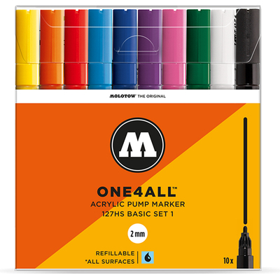 德国魔乐涂丙烯酸马克笔套装