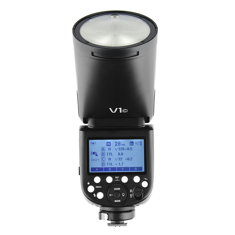 神牛v1圆灯头V1PRO闪光灯