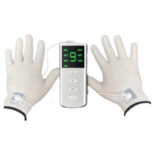 手套按摩器dds电疗仪家用生物电经络疏通仪器微电流带电脉冲充电