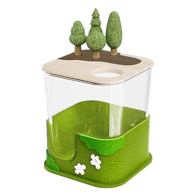 卡诺仓鼠躲避屋小房子毛毡造景