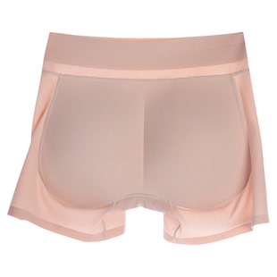 夏季无痕提臀内裤假屁股垫乳胶平角裤安全裤中腰提臀薄款丰臀翘臀