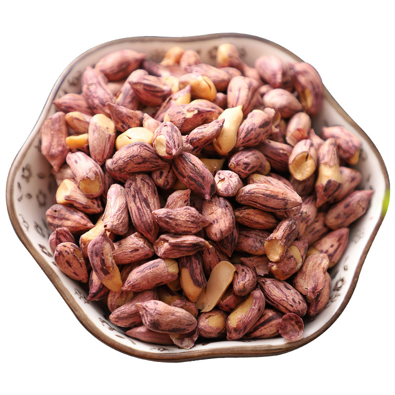 阿狸笑笑熟味七彩瘪花生五香味瘪花生熟原味小瘪粒干果零食罐装