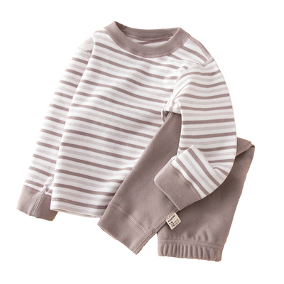 加厚磨毛儿童秋衣秋裤保暖衣套装