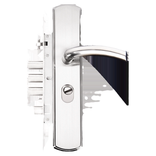 万嘉WJ通用防盗门单门超C级机械门锁心不锈钢304全套家用套装锁具