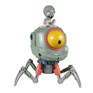 植物大战僵尸玩具大号未来僵尸博士僵王巨人可发射炮弹苹果破击炮