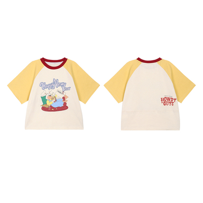 小O宝Okids童装女宝宝新品T恤