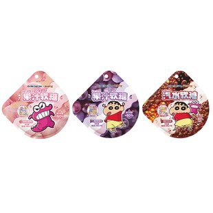 乔克蒂姆蜡笔小新联名款超qq果汁软糖零食可爱礼物盲盒拼图周边