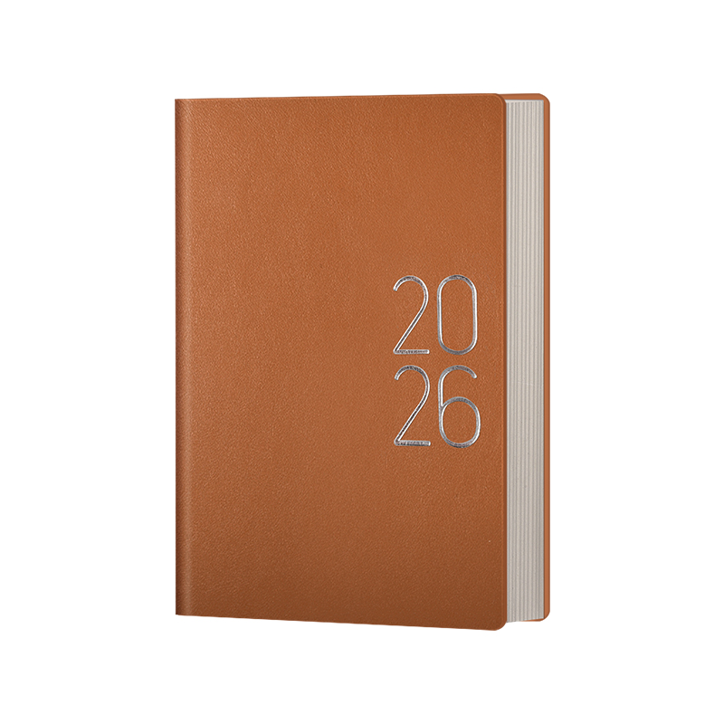 2026年日程本一日一页计划本A5笔记本本子加厚工作日志日记本自律打卡本计划表时间管理365天效率手册每日记
