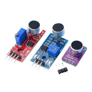 声音传感器模块 高感度麦克风放大器口哨开关检测控制传感器模块