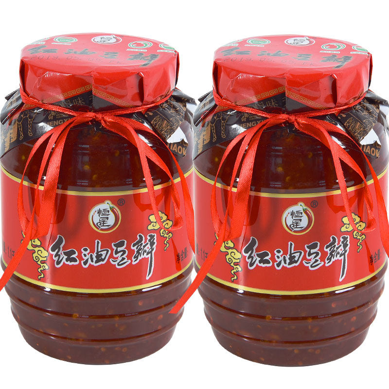 恒星牌红油豆瓣酱郫县农家炒菜