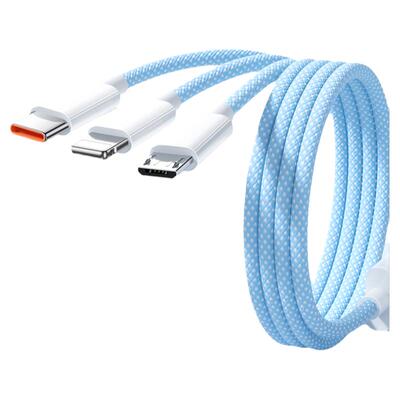 一拖三能适三合一快充数据线