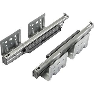 Hettich海蒂诗推入式托底轨Quadro S 全拉出隐藏抽屉阻尼缓冲滑轨