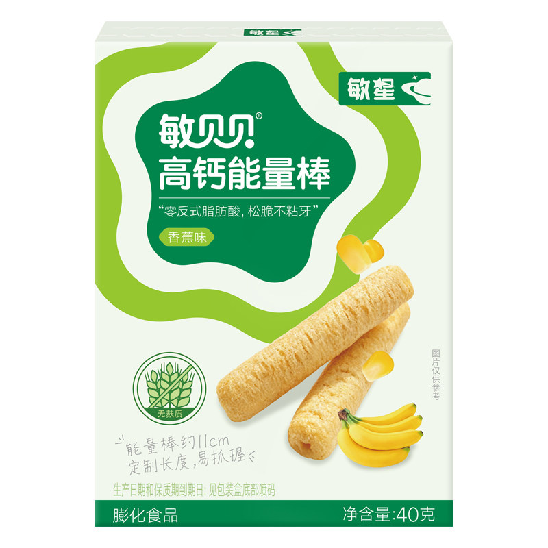 敏星谷物棒零食未添加小麦蛋奶