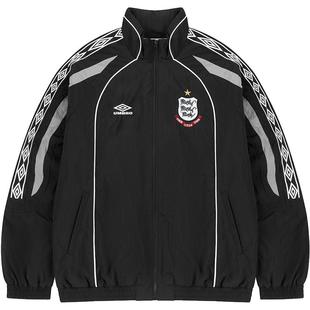 umbro茵宝官方六六大顺运动休闲外套男女同款立领夹克上衣套装