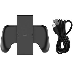 良值(IINE)适用任天堂Switch2手柄充电握把带背键 映射功能支持平底壳 便携充电器左右手柄手把 NS新机配件
