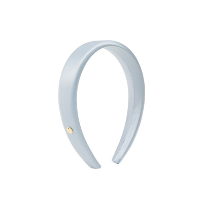 兰诺时尚蚕丝纯色发箍2025年新款气质护发高颅顶氛围感头箍头饰女