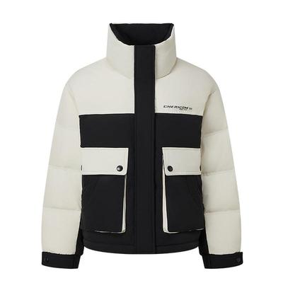 千仞岗短款设计感鸭绒羽绒服外套