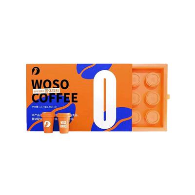 WOSO咖啡泡腾片官方正品