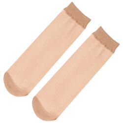 丝袜女短袜薄款隐形水晶丝中筒袜