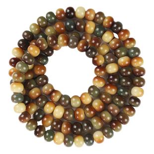 菩提根敦煌飞天问天菩提子10*13MM佛珠108颗DIY项链挂件配饰珠子