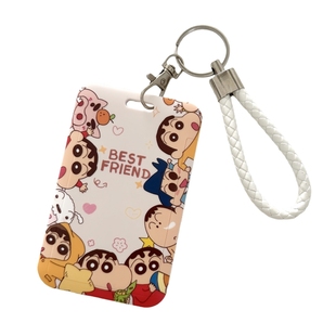 多多小新卡套饭卡学生校园工作证件可爱防丢厂牌公交卡保护套卡包