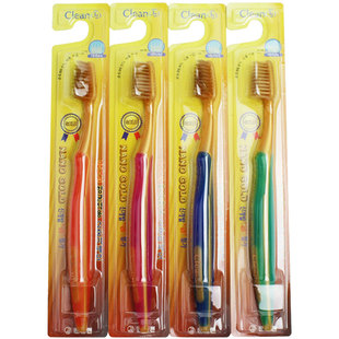 满10支包邮韩国正品NANO GOLD 牙刷纳米软毛男女士家庭用单支装