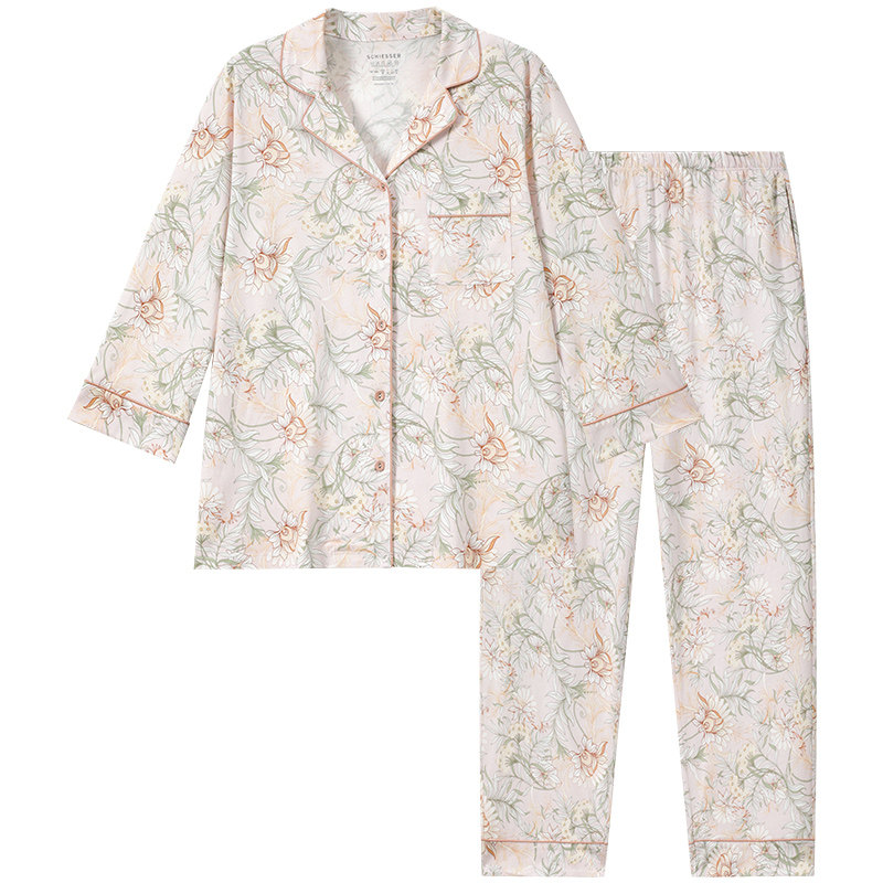 舒雅女士棉莫代尔家居服套装