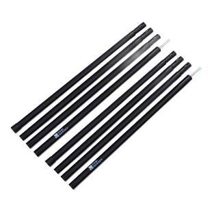 牧高笛户外露营配件帐篷天幕杆前厅碳钢支架四节弹扣支撑杆子