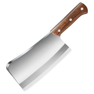 正品锰钢砍骨头专用刀家用屠夫斩骨刀剁大骨头肉铺超级加厚剁骨刀