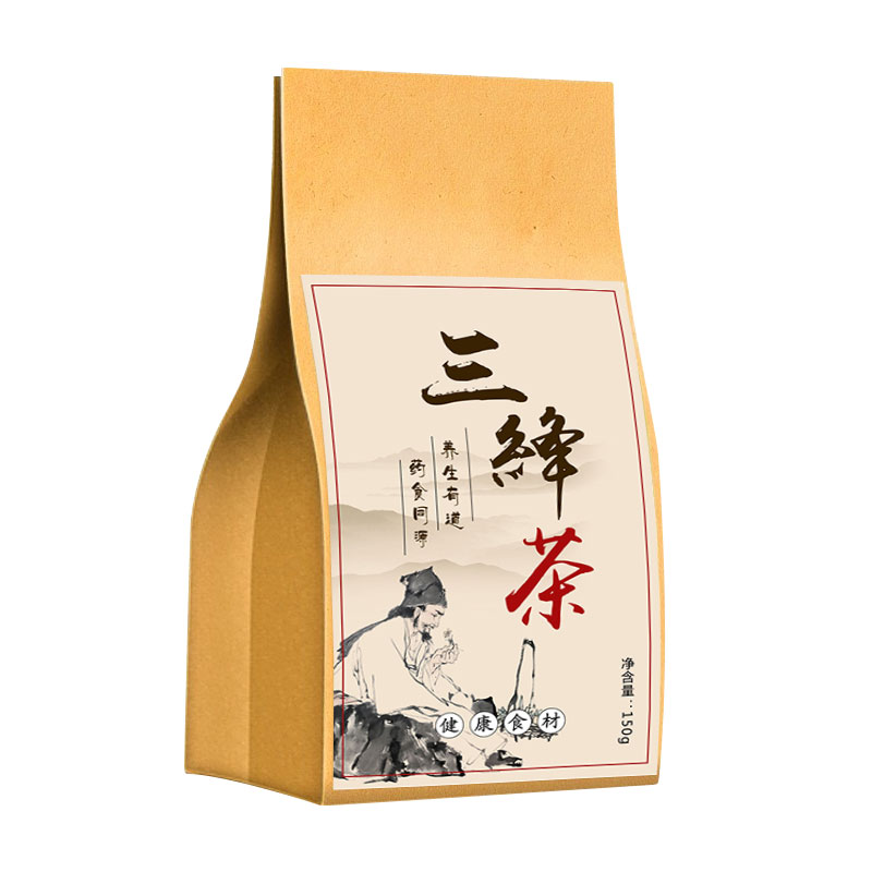 三绛茶玉米须桑叶茶槐花山楂荷叶决明子组合菊苣栀子茶中老年常备
