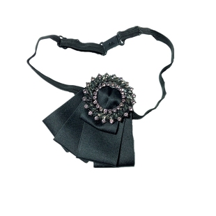 男英伦正装波洛领结金属领钻发型师男士水钻领结婚庆韩版bolo tie