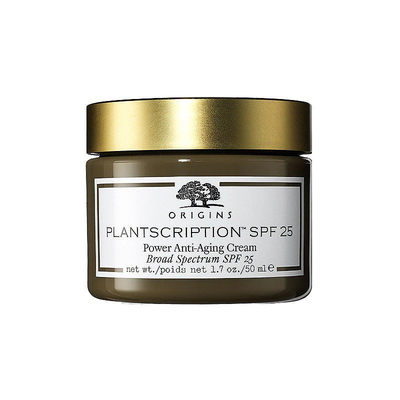 欧洲直邮Origins悦木之源 榆绿木青春紧弹精华面霜50ml SPF25淡皱