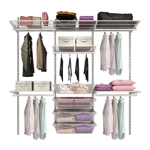 美达斯定制金属衣柜折叠门开放式衣柜隔断门实木平开门吊轨道移门