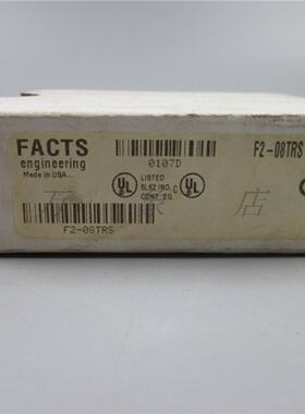 议价F2-08TRS 模块 实物拍摄 实价 新 FACTS 现货
