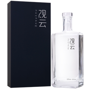 观云经典系列42/52度浓香粮食白酒500ml单瓶苏派婚宴请 节日送礼