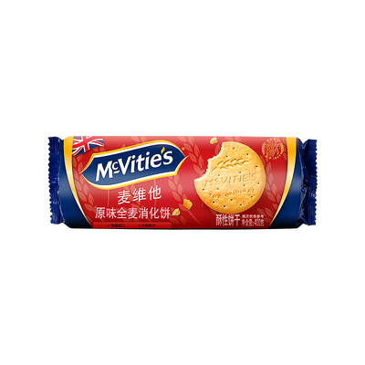 麦维他全麦粗粮饼干夹心巧克力