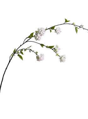 新中式绣球花仿真小手球桌面摆件