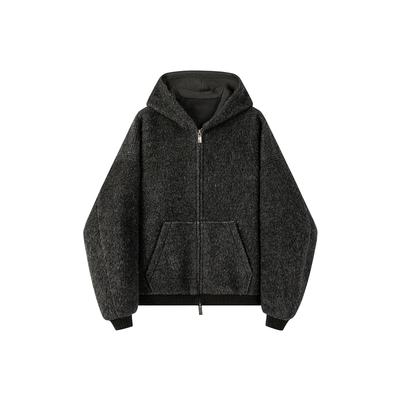 威廉福克斯法式毛圈羊毛外套