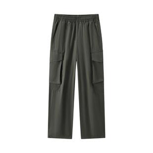 森马山系户外工装裤男2025秋季休闲百搭裤子男宽松美式复古直筒裤