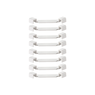 家用桌面收纳盒叠加辅助橱柜直角整理框支架无盖盒子叠放卡扣神器