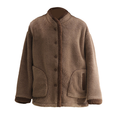 新款玉兔绒可外穿家居服女士套装