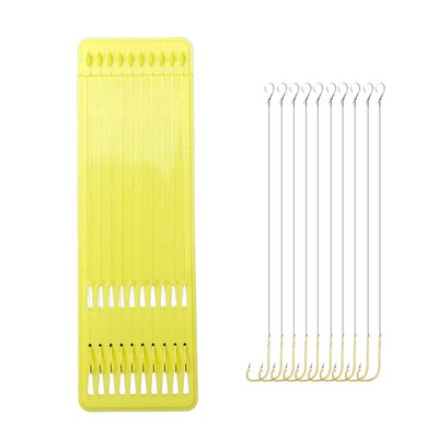 短子线单钩成品金袖短款绑好小鱼子防缠绕钓白条石斑溪流