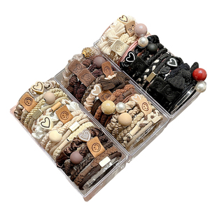 儿童扎头高颜值皮筋女不伤发发绳女童2026新款高弹力耐用发圈头绳