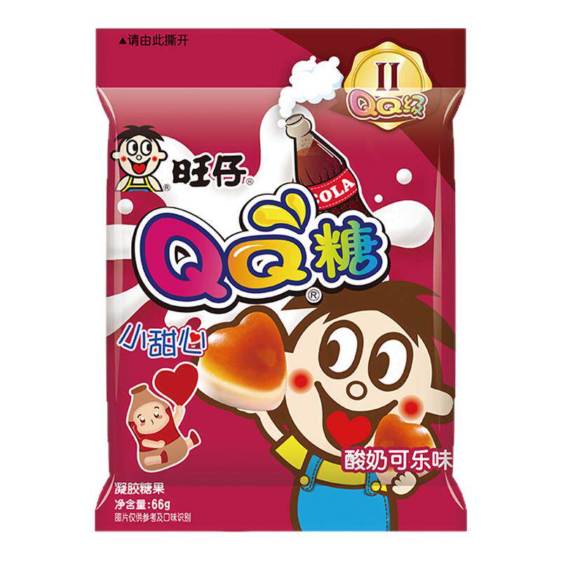 旺旺旺仔双层QQ糖爱心造型